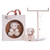 Chic & Love Bailey Bear Bag Charm & Sapphire Birthstone Necklace Sept - close-up detail view | Peekaboobaby