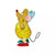 Disney by Britto Mini Figurine - Gus - front view | Peekaboobaby