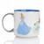 Disney Icons and Villains Cinderella Mug - three-quarter angle view | Peekaboobaby