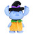 Disney Stitch Figurine Pumpkin Outfit - close-up detail | Peekaboobaby