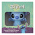 Disney Stitch Flocked Large Figurine - three-quarter angle view | Peekaboobaby