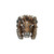 Edge Sculpture Miniature Lion Bust Figurine - hand-painted resin collector figurine