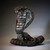 Edge Sculpture Cobra Snake Figurine angled side view