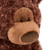 GUND Forever Friends Philbin Chocolate Teddy Bear - 45cm - rear view | Peekaboobaby
