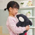 GUND Snuffles Friends Flynn Orca Plush - 25cm - lifestyle and in-use view | Peekaboobaby