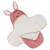 Baby GUND Oh So Snuggly Bunny Wrap Blanket - close-up detail view | Peekaboobaby