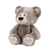 GUND Mukki Woodgrain Teddy Bear Plush - Small - close-up detail view | Peekaboobaby
