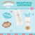 Cinnamoroll Flip Top Water Bottle - 700ml - side profile view | Peekaboobaby