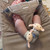 Harry Potter Dobby Baby Foot Rattles - close-up detail view | Peekaboobaby