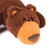 GUND Tush Lying Teddy Bear Plush - 35cm - side view | Peekaboobaby