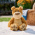 GUND Bexley Brown Teddy Bear Plush - 30cm - rear view | Peekaboobaby