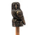 Jardinopia Antique Bronze Barn Owl Pot & Cane Companion - alternative angle | Peekaboobaby
