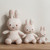 Miffy Lucky Blossom Mini Plush Toy - 15cm - side view | Peekaboobaby