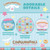 Cinnamoroll Donut Design School Backpack - feature view | Peekaboobaby