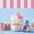 Hello Kitty Ice Cream Sundae Large Plush Toy - 26cm - packaging and contents detail | Peekaboobaby