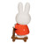 Miffy on Brown Scooter Ceramic Figurine - alternative angle | Peekaboobaby