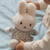 Miffy Lucky Leaves Dress Small Plush Toy - 22cm - lifestyle shot | Peekaboobaby