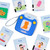Ms. Rachel First Words Talking Flash Cards Reader - back view