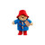 Paddington Bear plush toy in blue duffle coat and red hat with red wellington boots, 22cm soft toy