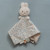 Miffy Lucky Leaves Cuddle Cloth & Security Blanket - detail close-up | Peekaboobaby