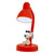 Peanuts Snoopy USB-C Mini Desk Lamp - close-up detail view | Peekaboobaby