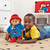 Paddington Bear Large Plush with Boots & Suitcase - 34cm - side profile view | Peekaboobaby