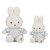 Miffy Lucky Leaves Dress Medium Plush Toy - 30cm - alternative angle | Peekaboobaby
