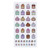 Pusheen Sweets Dessert Themed Stickers - Pack of 12 - alternative angle | Peekaboobaby