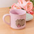 Pusheen Good Morning Extra Large Mug - 530ml - side view | Peekaboobaby