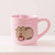 Pusheen Good Morning Extra Large Mug - 530ml - rear view | Peekaboobaby