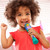 Ms. Rachel Sing-Along Toy Microphone with Lights - feature detail view | Peekaboobaby