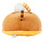 Pusheen Chocolate Dome Squisheen Plush - 21cm - close-up detail view | Peekaboobaby