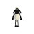 Shaun the Sheep large 30cm standing plush toy with white wool, black face, and signature tuft of hair
