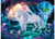 Ravensburger - Crystal Unicorn Puzzle 300 Pieces - completed puzzle image