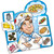 Orchard Toys Crazy Chefs - close-up of funny illustrated ingredient cards