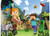 Ravensburger - Minecraft WT Puzzle 100 Pieces - completed puzzle image