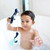 Boon CAST fishing pole showing floating bath toy characters