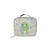 Skip Hop Besties Squad Dino Lunch Bag - dimensions reference showing 21.59L x 9.22W x 18H cm scale
