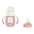 Beaba Glass Bottle with Silicone Protective Sleeve 210ml - Vintage Pink - image 6