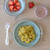 Beaba Duralex Glass Meal Set With Soft Protective Suction Pad - Eucalyptus - image 2