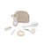 Beaba Baby 7 Piece Grooming Set with Toiletry Pouch - Clay - image 1