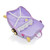Trunki Glide Cassie the Cat kids ride-on suitcase - side view