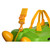 Trunki Glide Tommy the Tractor kids ride-on suitcase - open showing storage interior