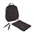 Beaba Tokyo Nappy Backpack, colour: Leopard nappy backpack - lifestyle - parent carrying the bag
