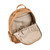 Beaba Tokyo Nappy Backpack, colour: Ochre nappy backpack - side profile view