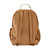 Beaba Tokyo Nappy Backpack, colour: Ochre nappy backpack - stroller attachment in use on pram
