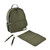 Beaba Tokyo Nappy Backpack, colour: Seagrass nappy backpack - changing mat detail