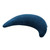 Theraline Plushy Moon Cuddle and Nursing Pillow Dark Navy - ergonomic crescent moon shape and smooth plush fabric cover