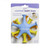 Ubbi starfish bath toys retail packaging with blue starfish and yellow toys
