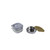 Beaba meal box containers separated showing stainless steel interior and Adventure print lids